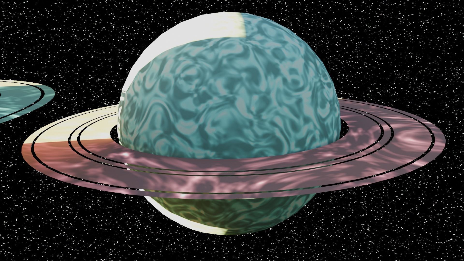 VR Spaceship Interior Low-poly 3D model_11