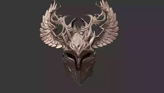 Angel templar helmet 