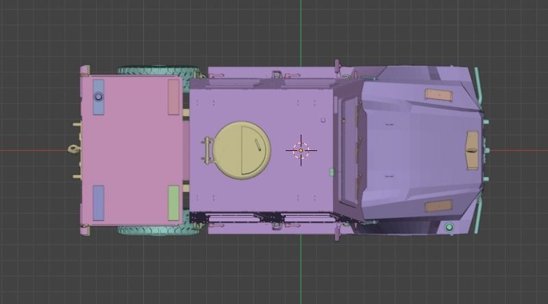  Iveco Manticor Armored Vehicle - 35th Scale 3D print model 3D print model_13