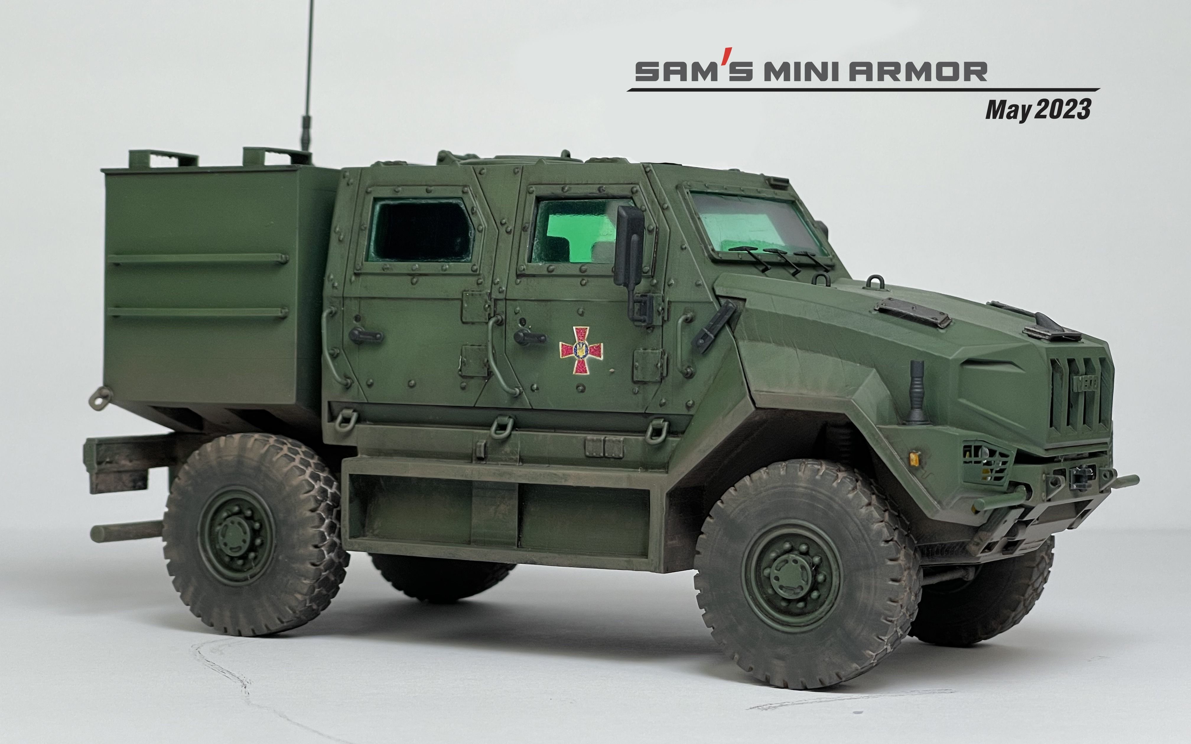  Iveco Manticor Armored Vehicle - 35th Scale 3D print model 3D print model_11