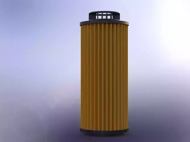 Engine Oil Filter 3D model