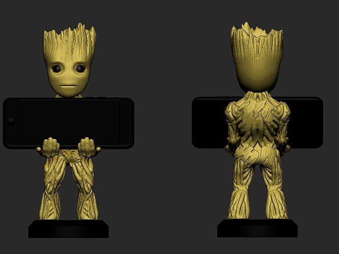 Groot Joystick 3D Model Ready to Print STL 3D print model