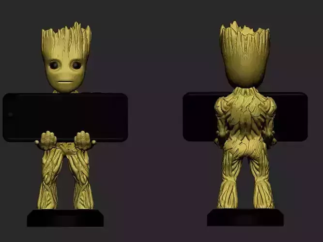 Groot Joystick 3D Model Ready to Print STL 3D print model