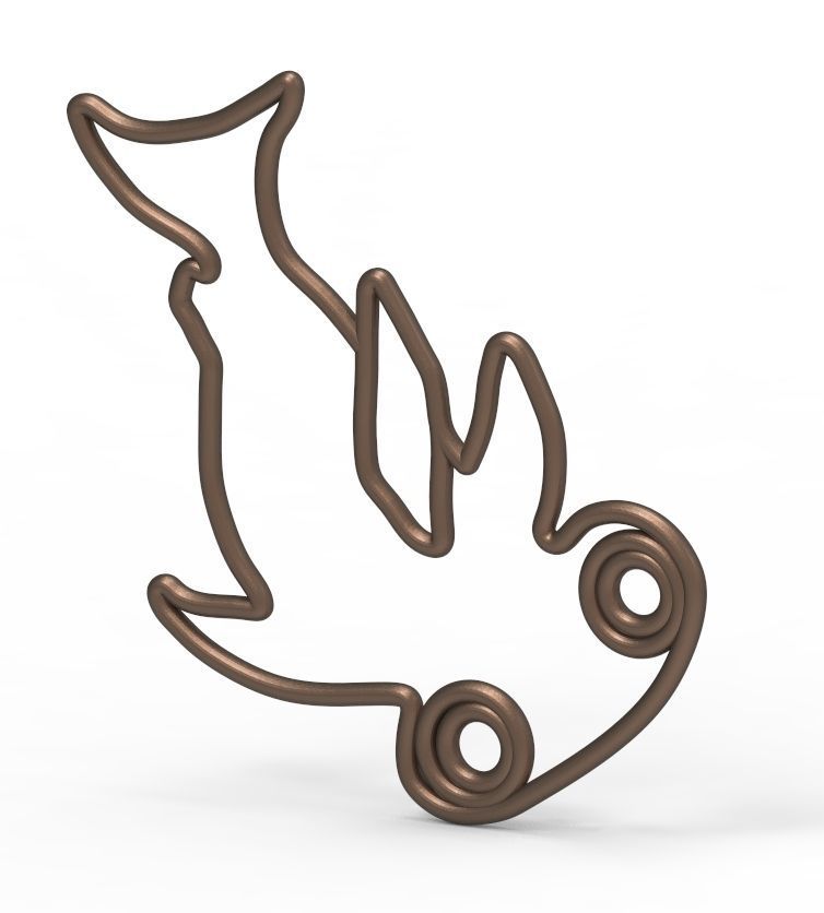 Aqua Feeder Shark 3D print model_27