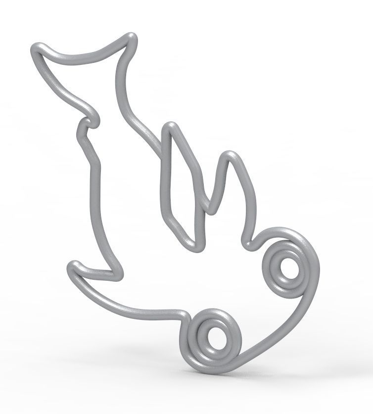 Aqua Feeder Shark 3D print model_32