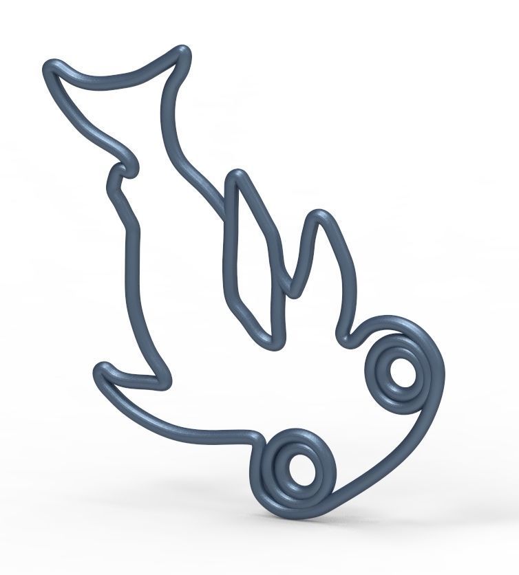 Aqua Feeder Shark 3D print model_26