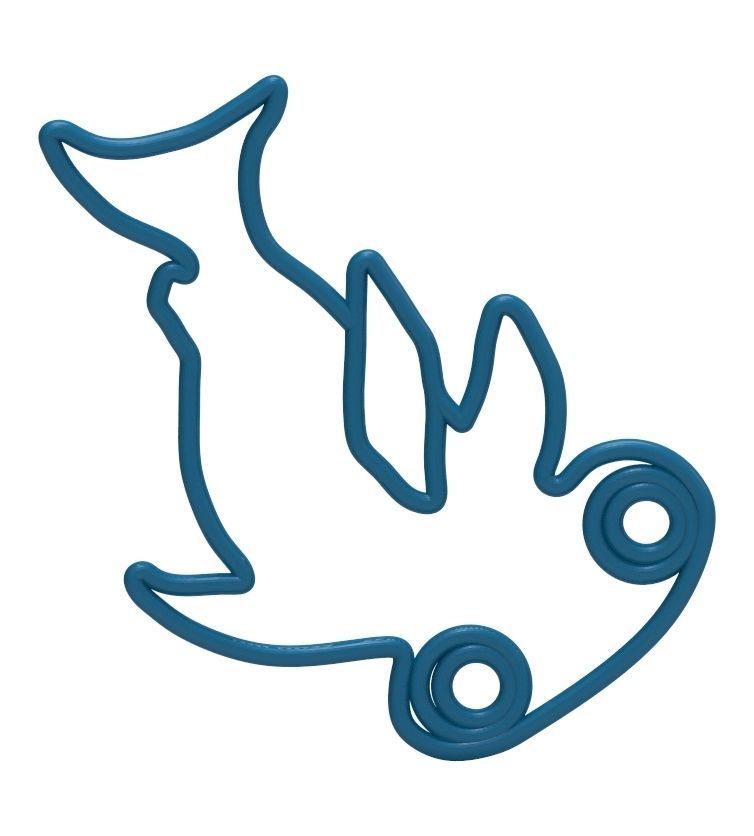 Aqua Feeder Shark 3D print model_47