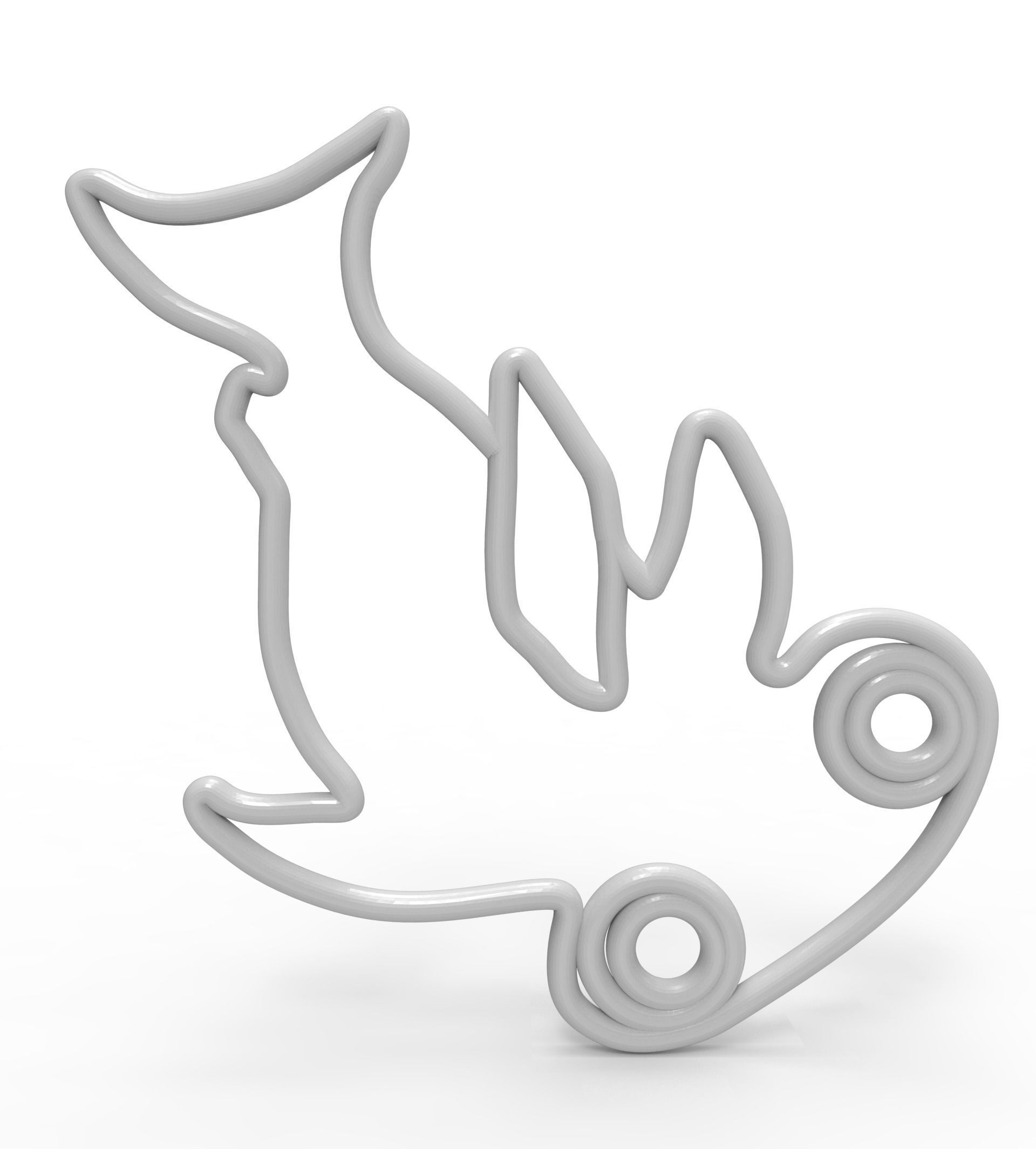 Aqua Feeder Shark 3D print model_2