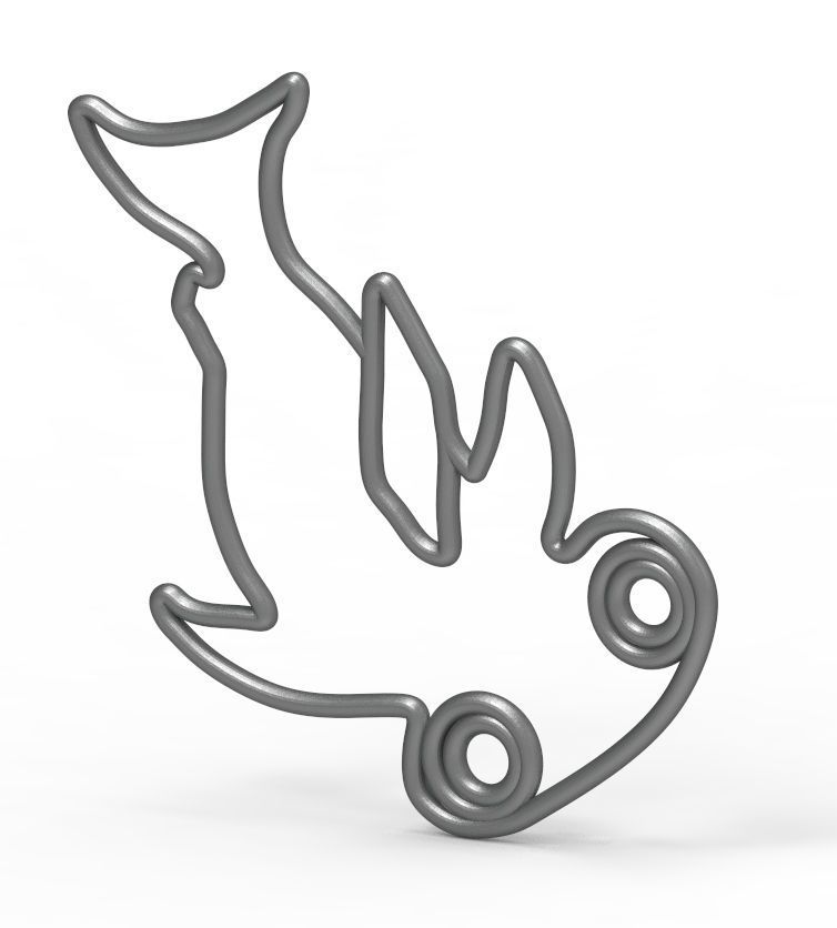 Aqua Feeder Shark 3D print model_29