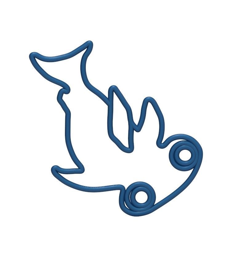 Aqua Feeder Shark 3D print model_33