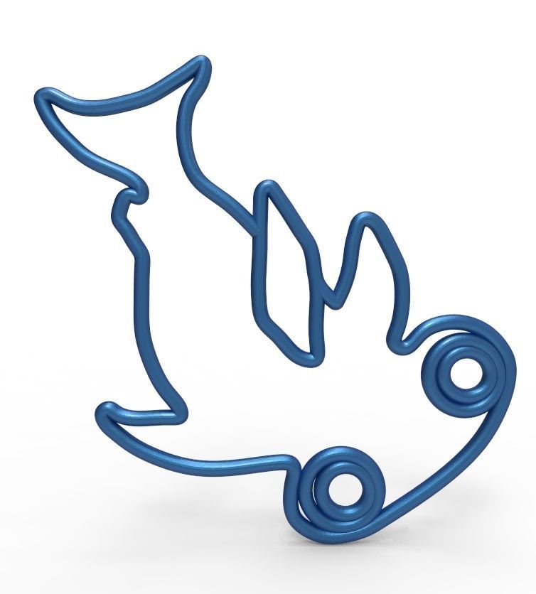 Aqua Feeder Shark 3D print model_13