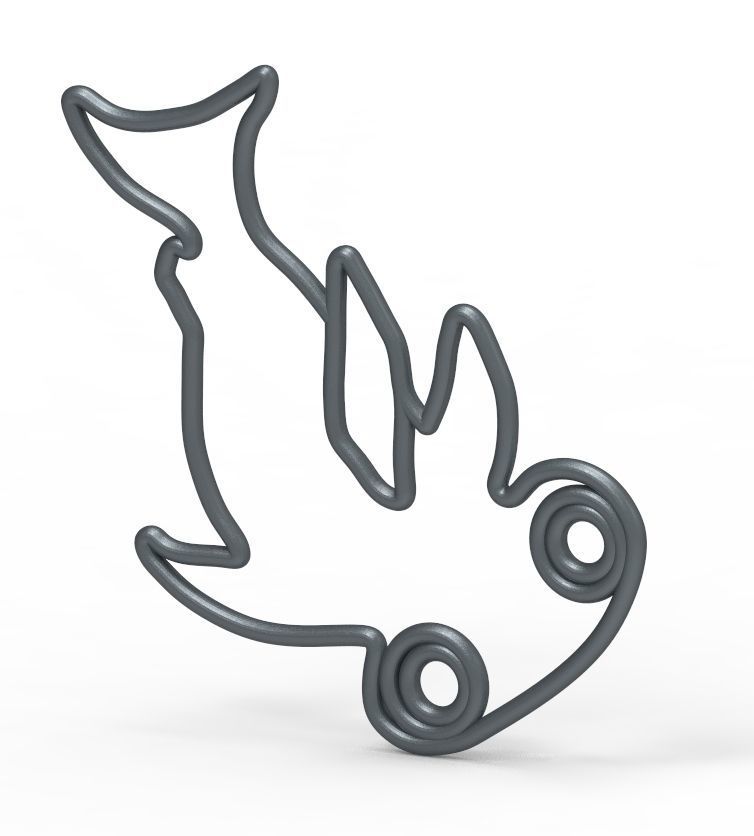 Aqua Feeder Shark 3D print model_31