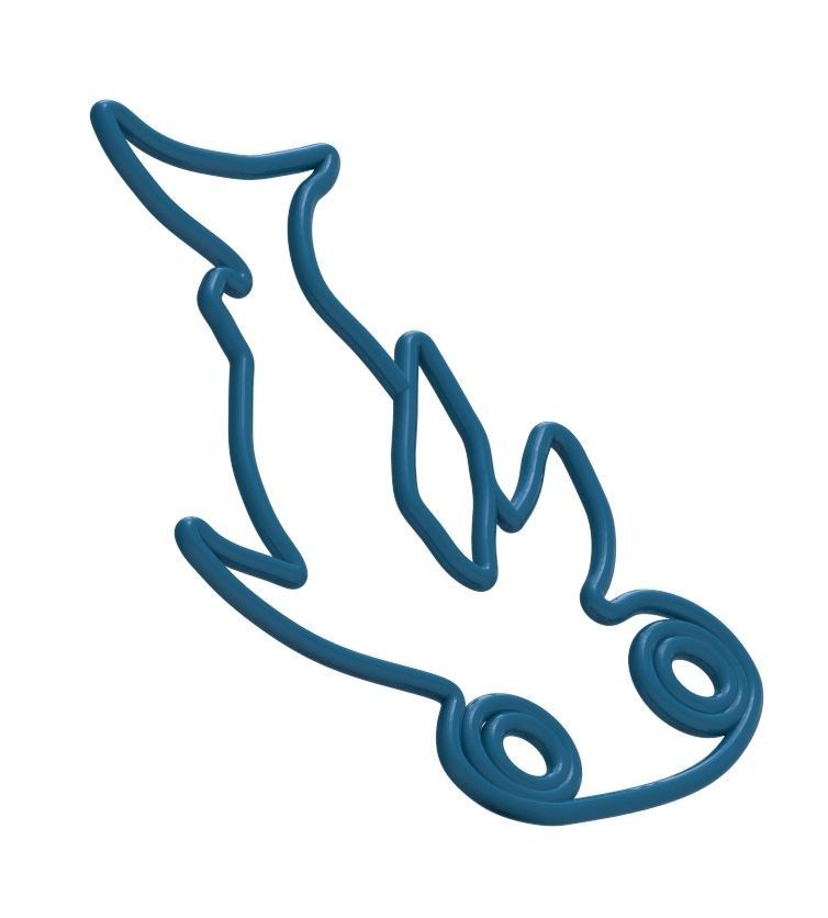 Aqua Feeder Shark 3D print model_46