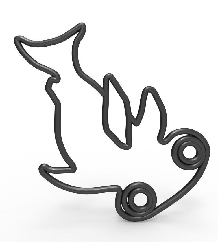 Aqua Feeder Shark 3D print model_19