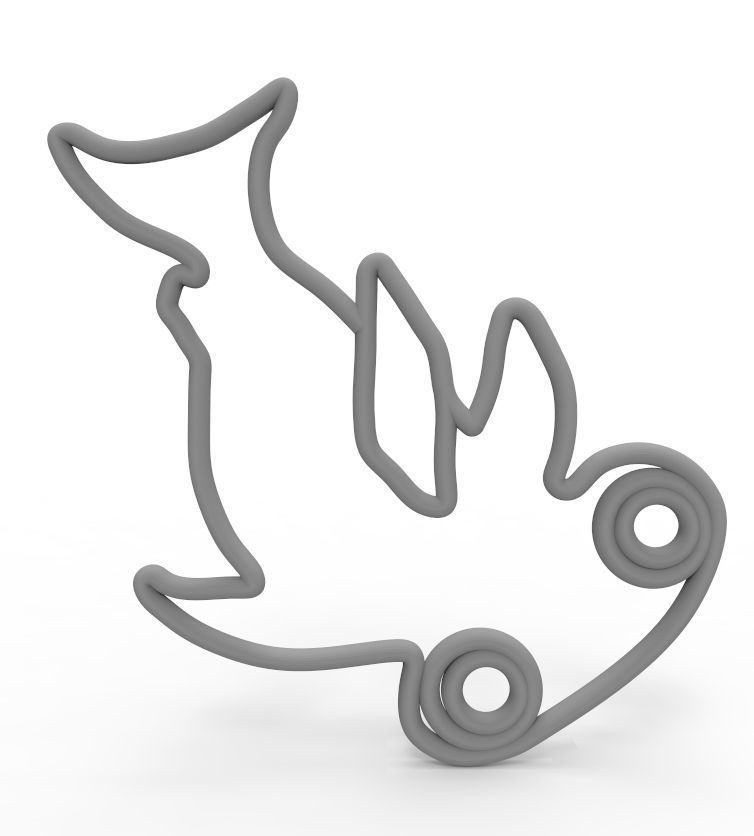 Aqua Feeder Shark 3D print model_7
