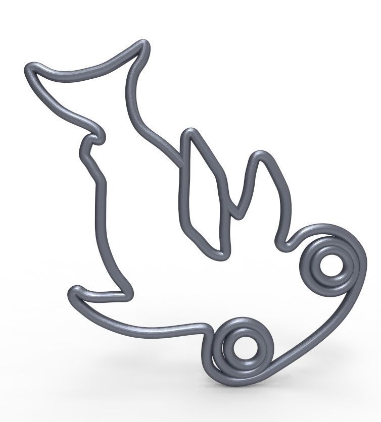 Aqua Feeder Shark 3D print model_12