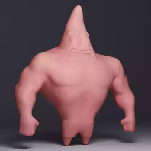 SpongeBob SquarePants Patrick Star 3D Printable Figurine 3D print model