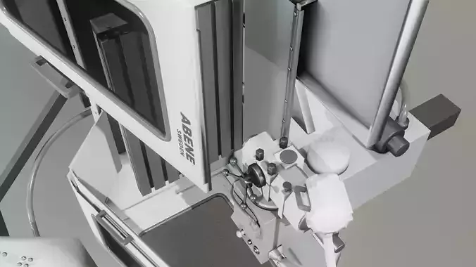 Milling Machine 3D Model