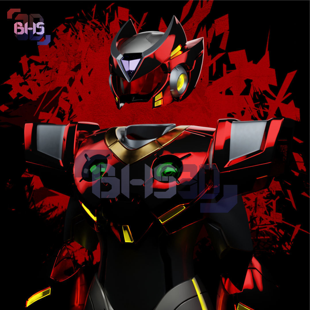 MVC Zero Armor 3D digital download 3D print model_6