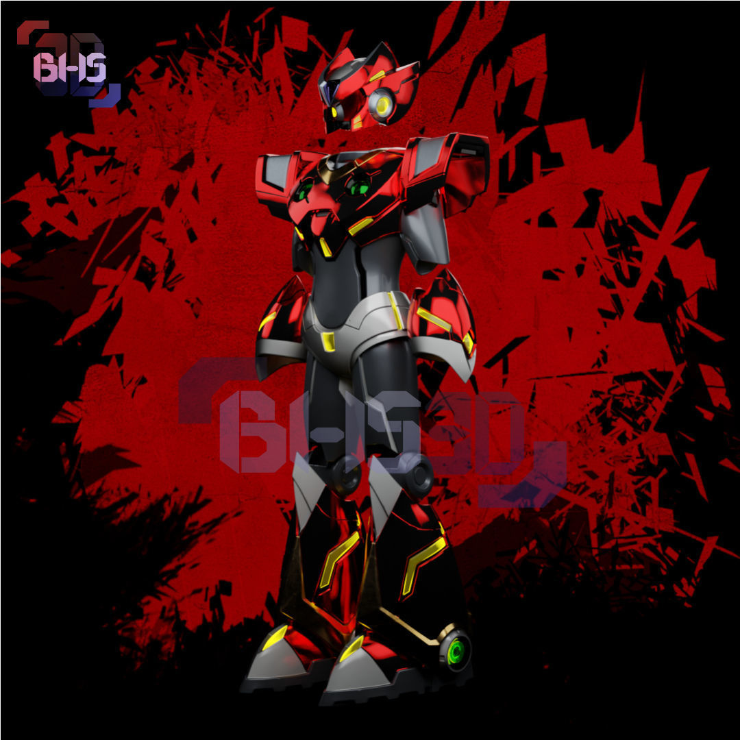 MVC Zero Armor 3D digital download 3D print model_4