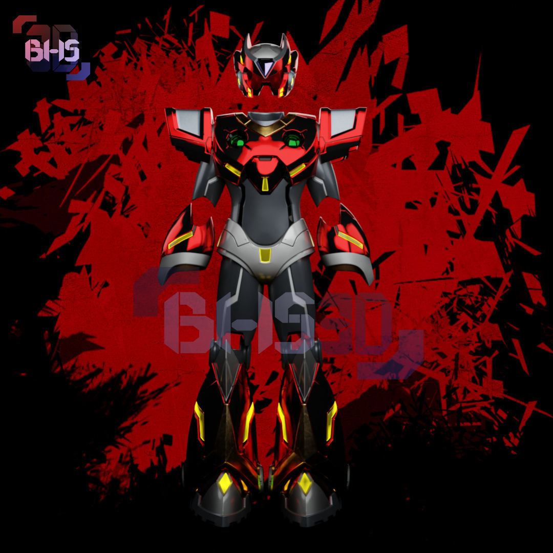 MVC Zero Armor 3D digital download 3D print model_3