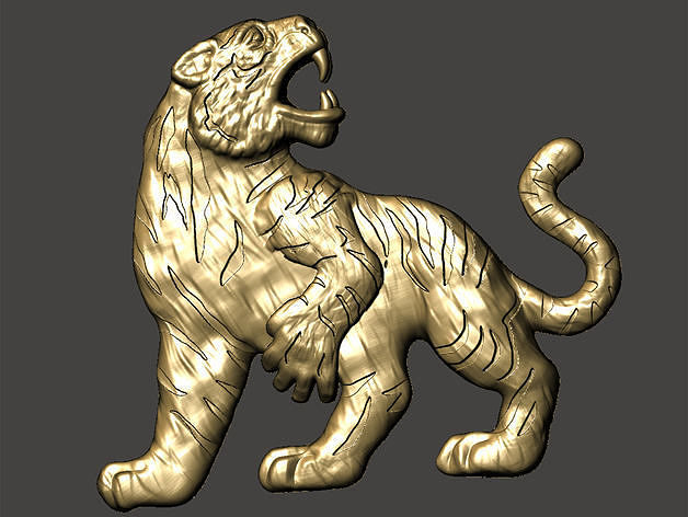 Tiger  3D print model
