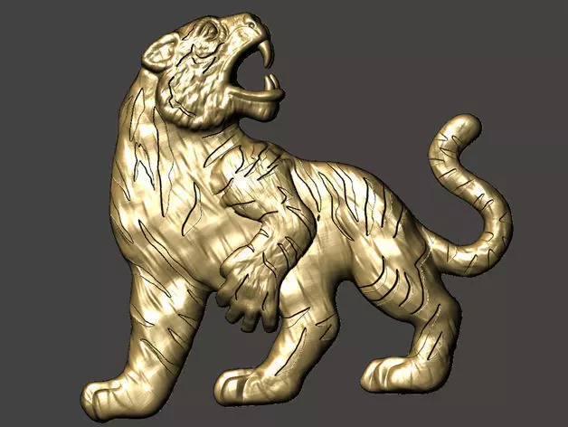 Tiger 3D print model