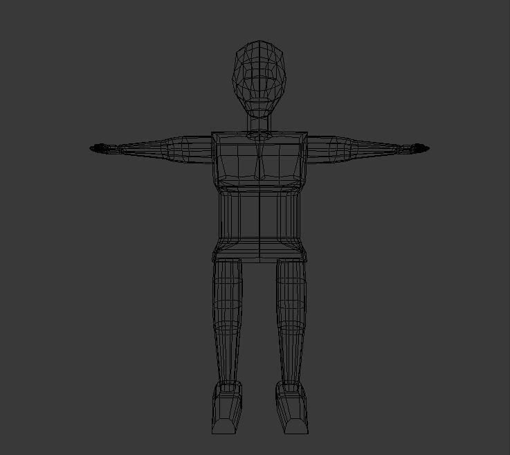 Box Man V3 Free low-poly 3D model_8