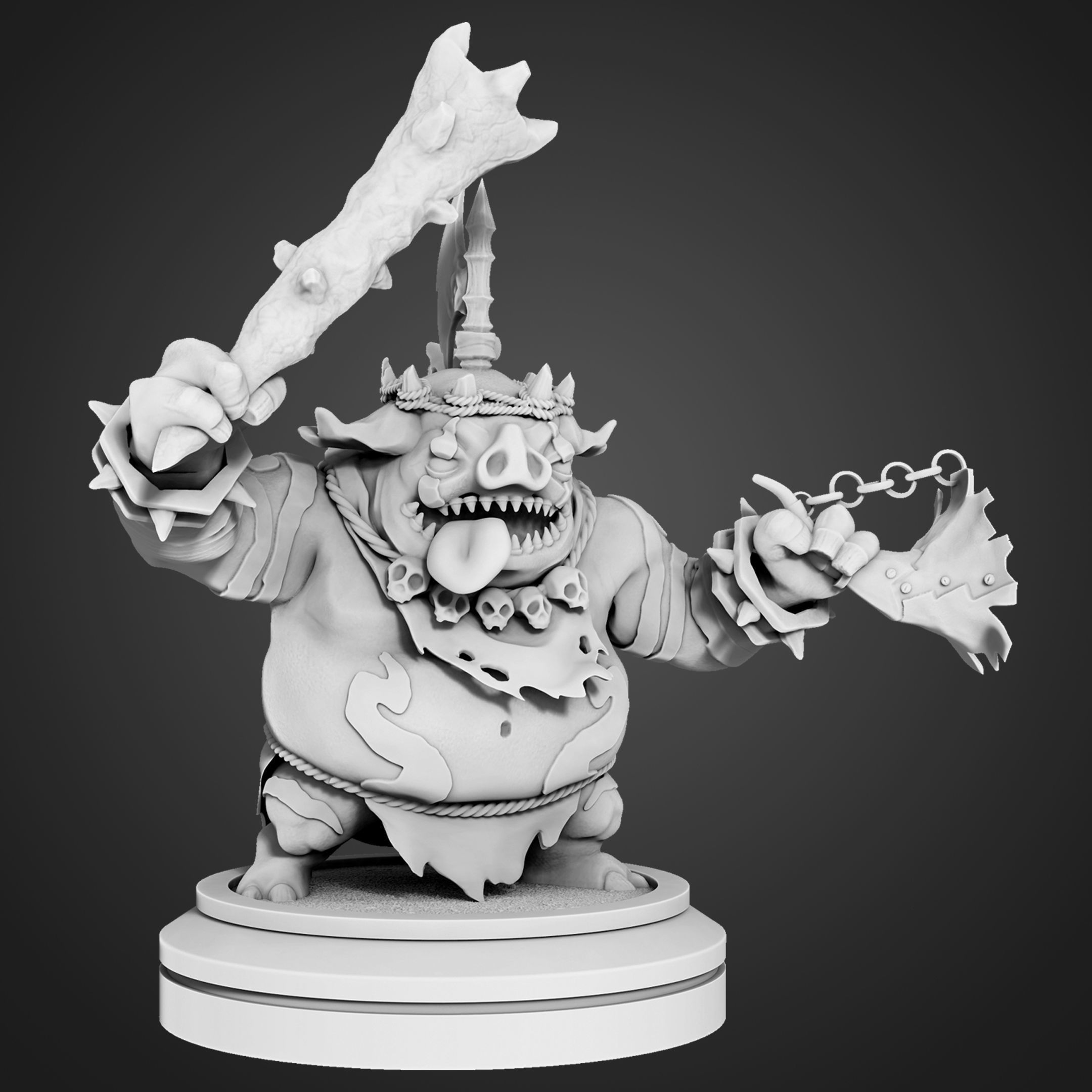 Boss Bokoblin  3D print model_2