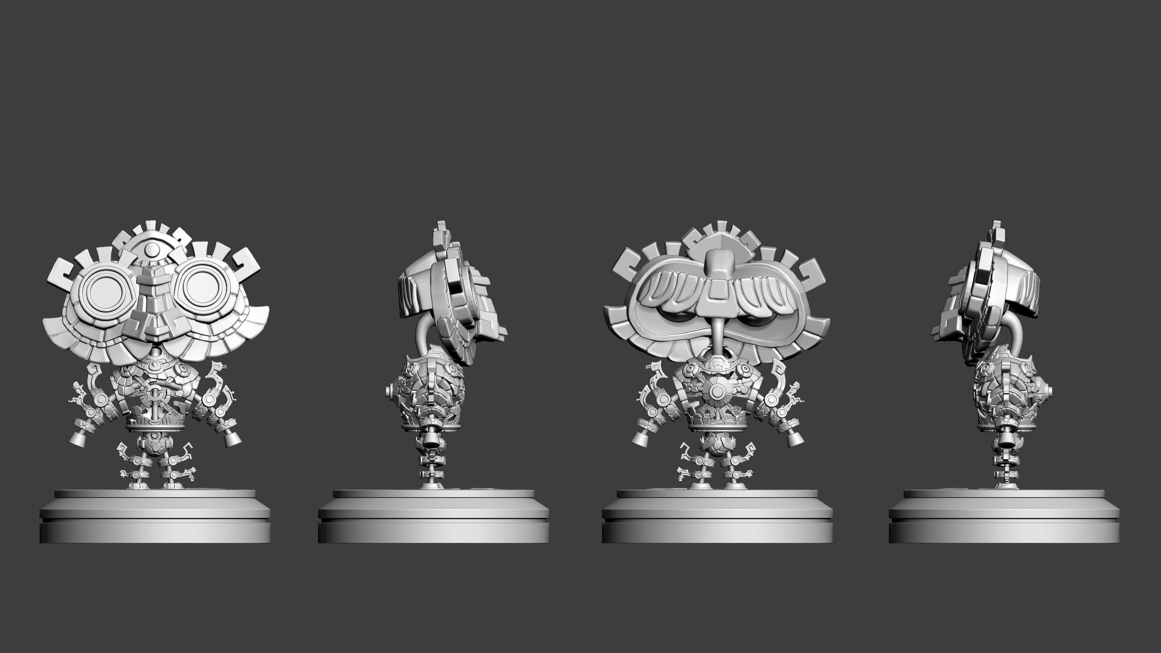 Chibi Mineru Construct 3D print model_4