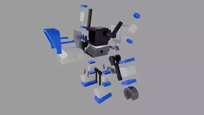 Rabbit Bot 3D print model
