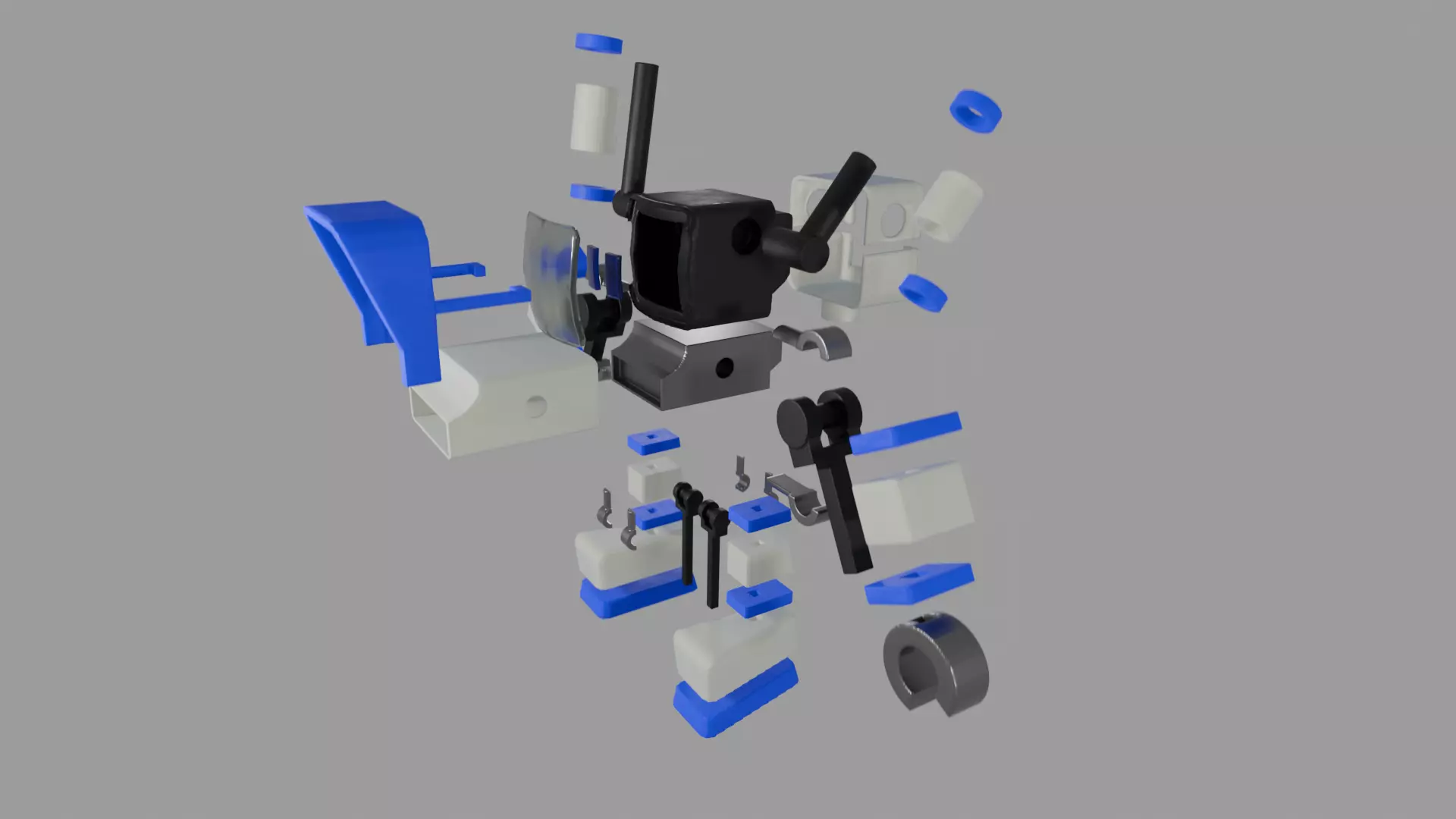 Rabbit Bot 3D print model_0