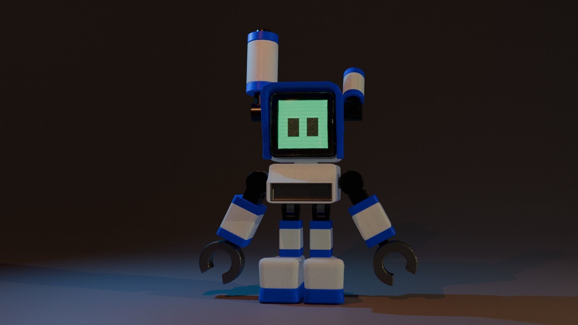 Rabbit Bot 3D print model_2