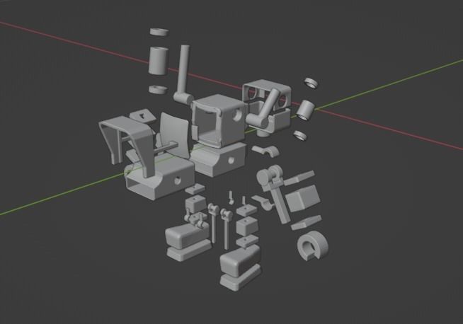 Rabbit Bot 3D print model_1