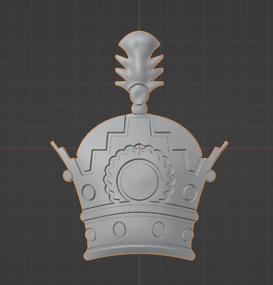 Timeless Elegance3D Model of the Crown of the Shah of Iran 3D print model_2