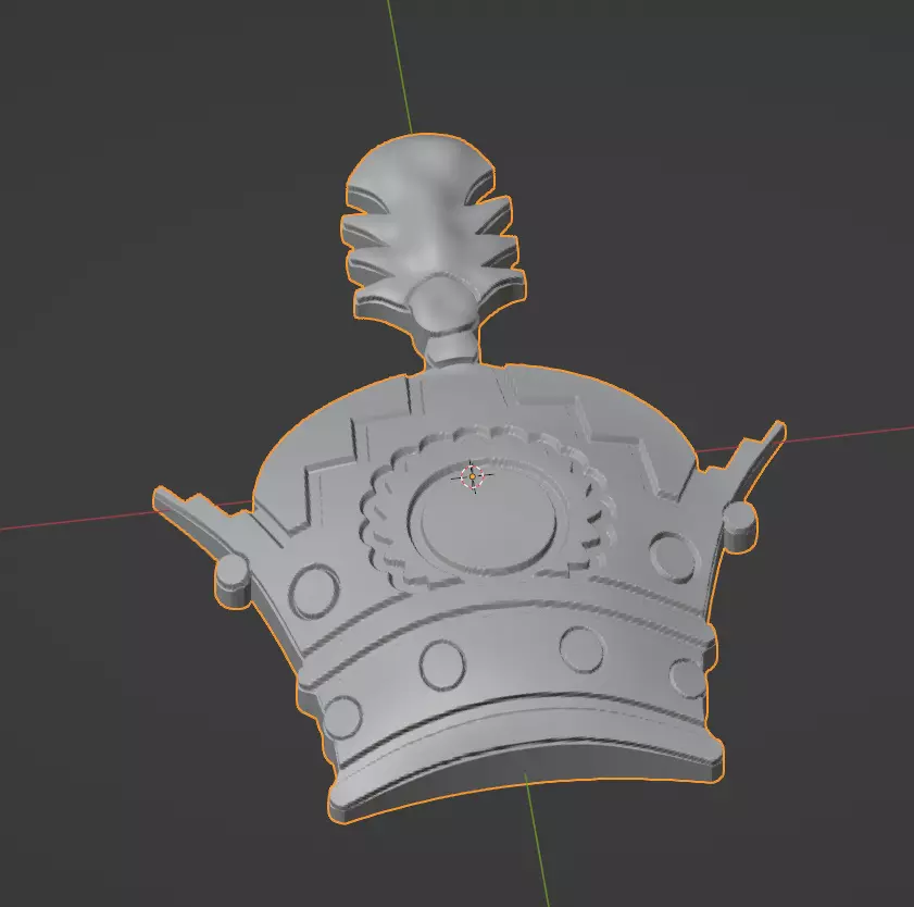 Timeless Elegance3D Model of the Crown of the Shah of Iran 3D print model_0