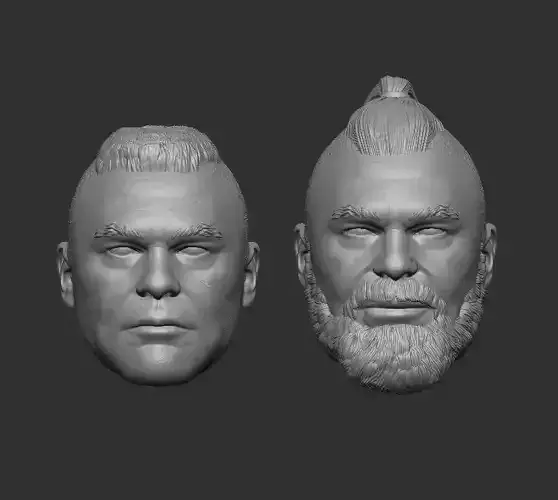Broc Lesnar SummerSlam - Headsculpt for Action Figure