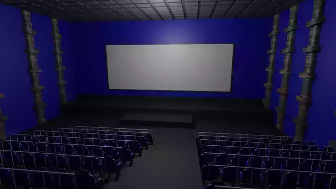 Movie Theater interior 