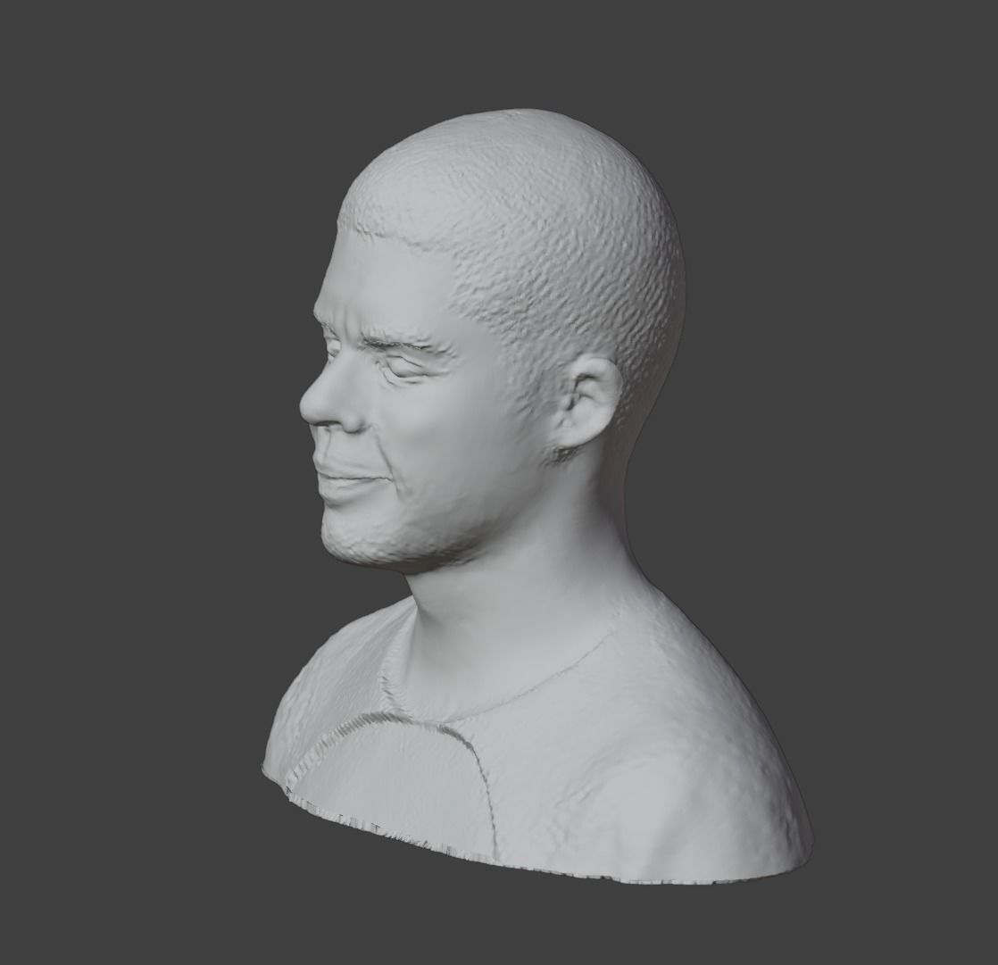 3D Bust of Football Icon Marcus Rashford 3D print model_6