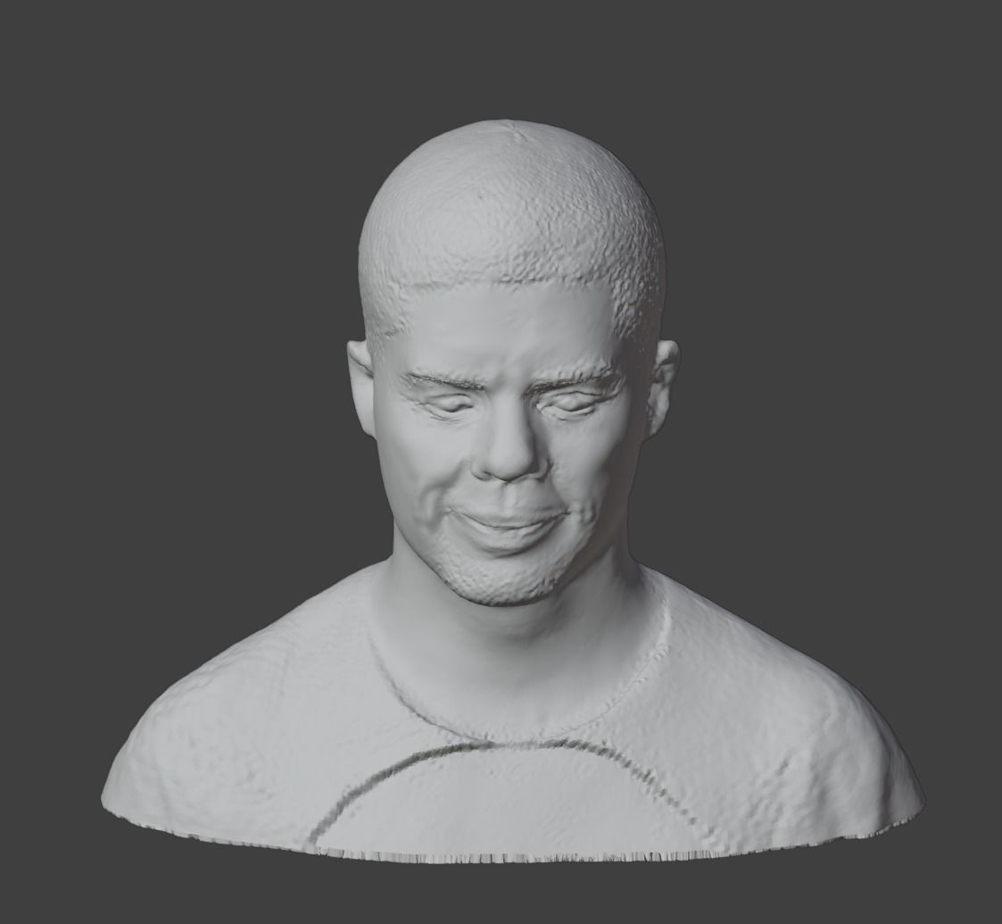3D Bust of Football Icon Marcus Rashford 3D print model_7