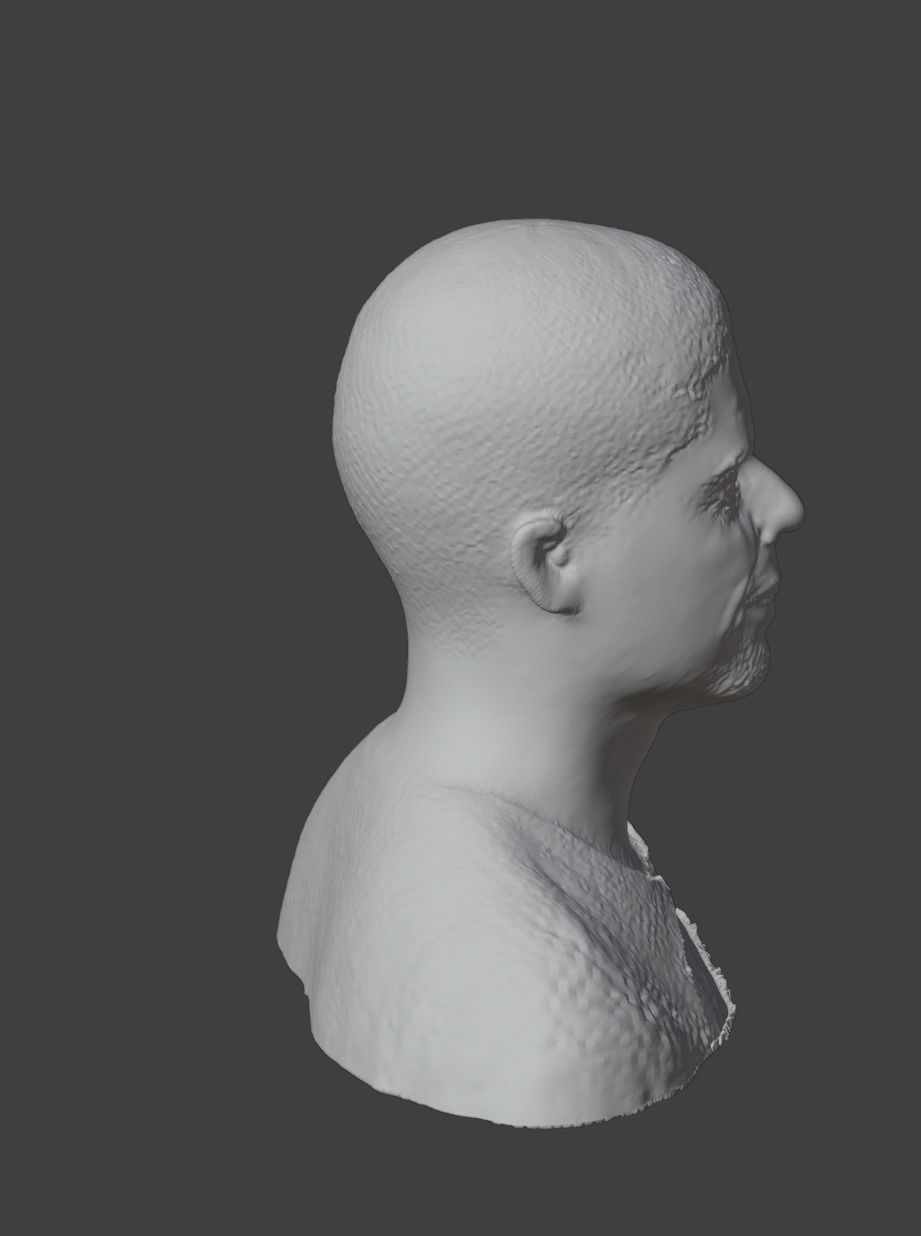 3D Bust of Football Icon Marcus Rashford 3D print model_3