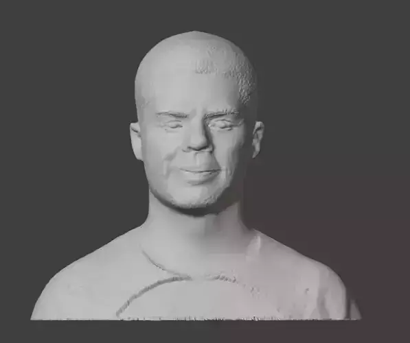 3D Bust of Football Icon Marcus Rashford