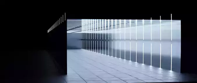 studio  interior 3D model