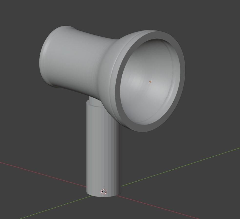 Oceanic Elegance 3D Model of an Exquisite Ship Funnel 3D print model_1