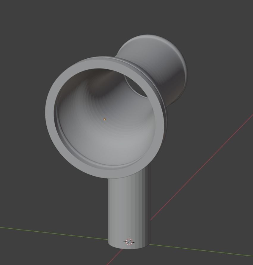Oceanic Elegance 3D Model of an Exquisite Ship Funnel 3D print model_3