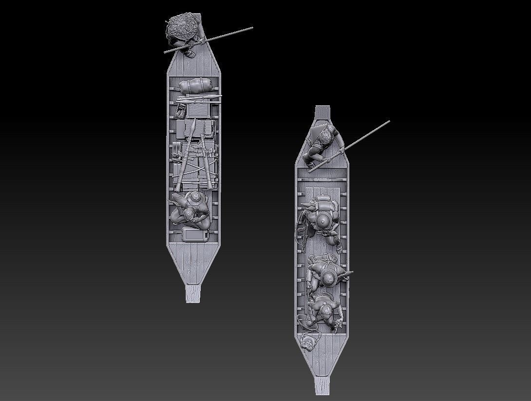 Vietcong on the River 1-35  3D print model_11