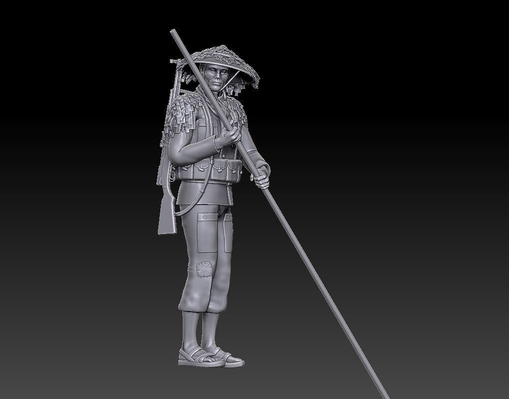 Vietcong on the River 1-35  3D print model_12