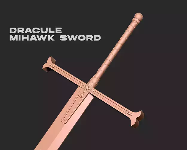 Yoru Dracule Mihawk Sword 3D print model