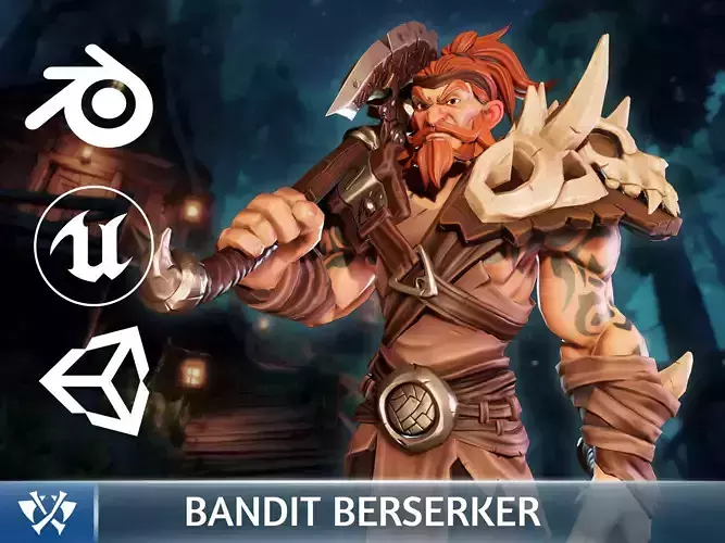 Stylized Bandit Berserker