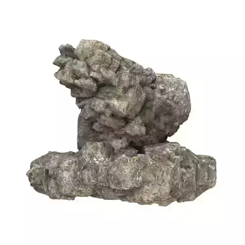 Realistic Mountain Rock Cliff 03